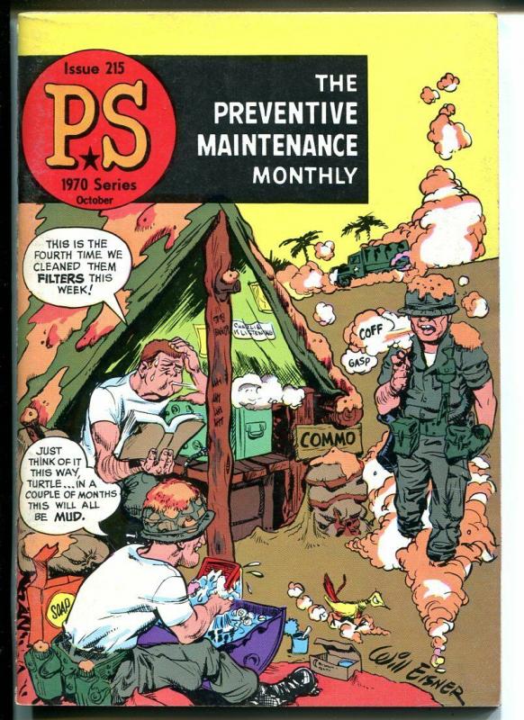 Preventive Maintenance Monthly #215 1970-Will Eisner-FN