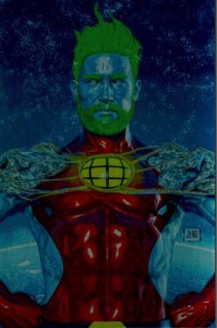 Captain Planet #1 2025 Mark Spears Dynamic Forces Metal Cover COA Dynamite EB234
