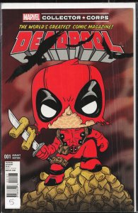 Deadpool #1 Marvel Collectors Corp Cover (2016) Deadpool