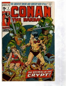 Conan The Barbarian # 8 VF Marvel Comic Book Barry Smith Red Sonja Kull PG2