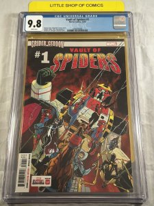 Vault of Spiders #1 CGC 9.8 1st Spider-Byte * Web-Slinger * Savage Spider-Man