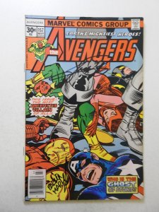 The Avengers #157 (1977) FN+ Condition! Signed twice no cert