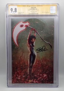 GRIM #10 VIRGIN BY INAKI MIRANDA WICKED CON EXCLUSIVE CGC SIG STEPHANIE PHILLIPS