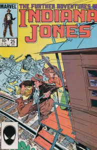Further Adventures of Indiana Jones, The #25 FN ; Marvel | Steve Ditko