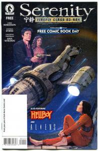 SERENITY FIREFLY, NM, FCBD, more Promo / items in store, 2016, Aliens, Hellboy
