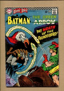 Brave and the Bold #71 - Wrath of the Thunderbird! - 1967 (Grade 4.5) WH