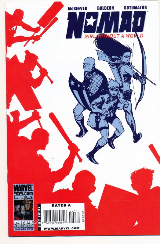 Nomad Girl Without a World (2009) #1-4 NM Complete series