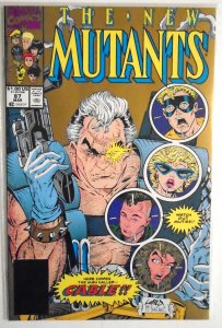 *The New Mutants v1 (1988) 87GOLD nm (CABLE!!)
