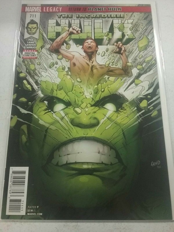 The Incredible Hulk #711 (2017) NM Marvel Comics 1st Print NW46