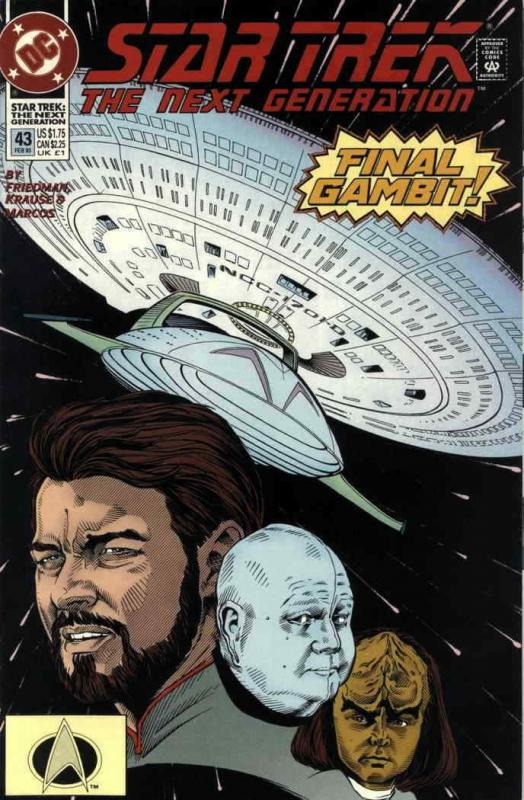 Star Trek: The Next Generation #43 VF/NM; DC | save on shipping - details inside