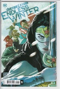 JUSTICE LEAGUE ENDLESS WINTER (2020 DC) #1 CVR A MIKEL JANIN