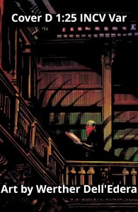 (2022) HOUSE OF SLAUGHTER #4 1:25 Werther Dell'Edera Variant Cover! SIKTC!