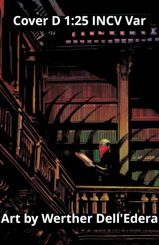 (2022) HOUSE OF SLAUGHTER #4 1:25 Werther Dell'Edera Variant Cover! SIKTC!