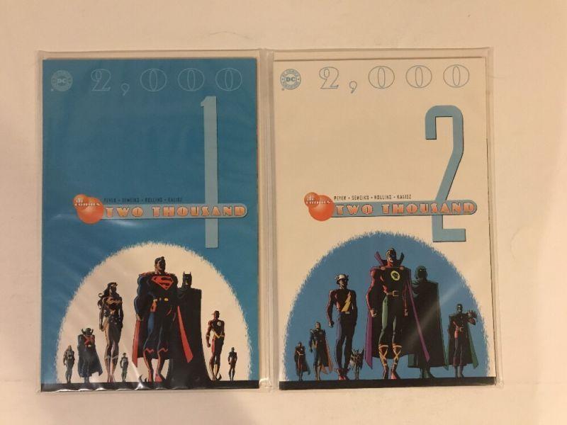 Two Thousand 1-2 Complete Near Mint Lot Set Run