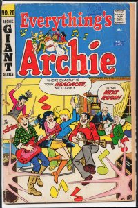 Everything's Archie #20 (1972) The Archies