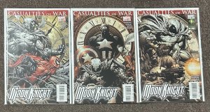 Moon Knight #7,8,9 NM Lot 2007 Spider-Man Punisher
