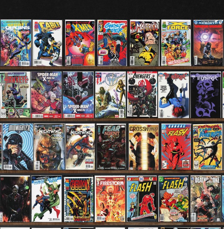 Huge Lot 150+ Comics with Deathstroke, Solo Avengers, X-Factor & More!