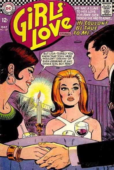 Girls' Love Stories #127 VG ; DC | low grade comic May 1967 Tony is a Cheater
