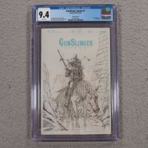 Gunslinger Spawn #1 2021 1:50 Ratio Greg Capullo Sketch Cover H CGC 9.8 