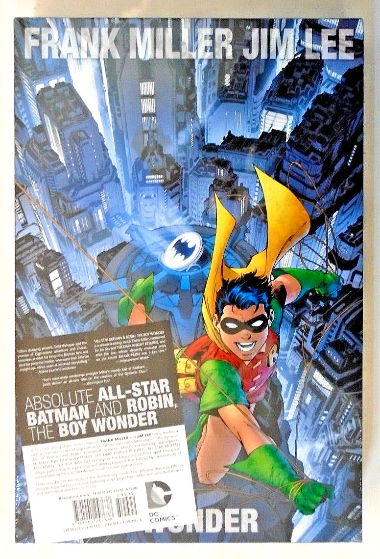 Absolute All-Star Batman And Robin, The Boy Wonder Hardcover; 40% Off! |  International - Comic Books / HipComic