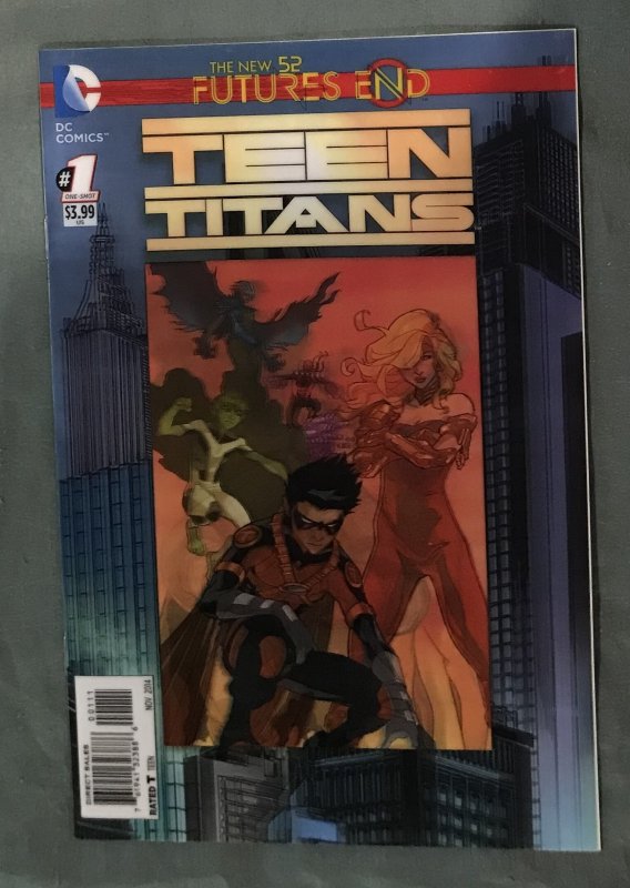 Teen Titans: Futures End 3-D Motion Cover (2014)
