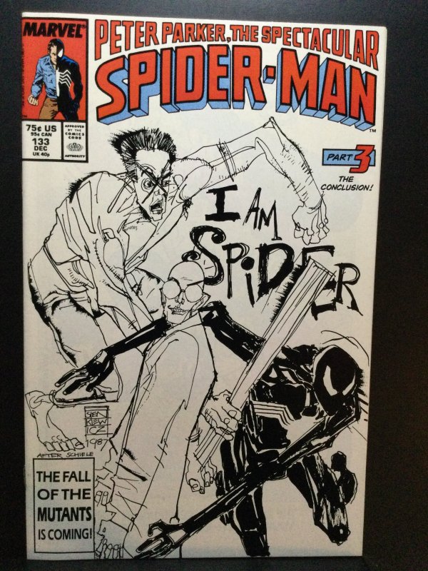 The Spectacular Spider-Man #133 Direct Edition (1987)