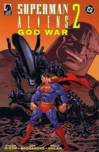 Superman/Aliens 2: God War TPB #1 VF ; Dark Horse