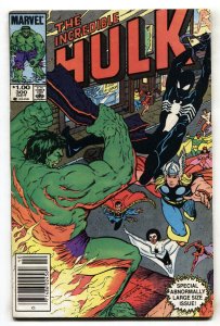 Incredible Hulk #300--Marvel--Spider-man--1984--comic book