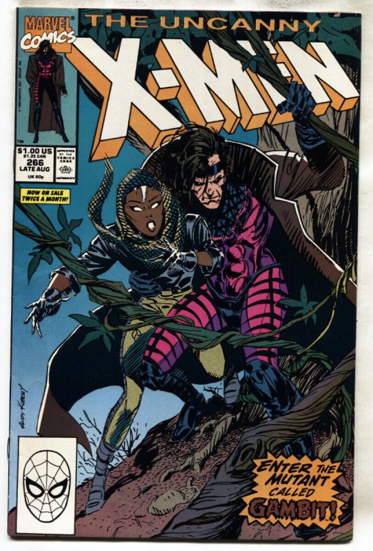 UNCANNY X-MEN #266 1st GAMBIT - Marvel comic book