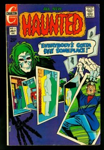 Haunted #13 1973- Charlton Horror Comics-Ditko-Morisi VG/F