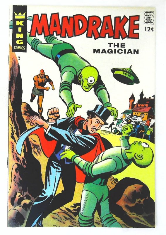 Mandrake the Magician (1966 series)  #5, Fine+ (Actual scan)