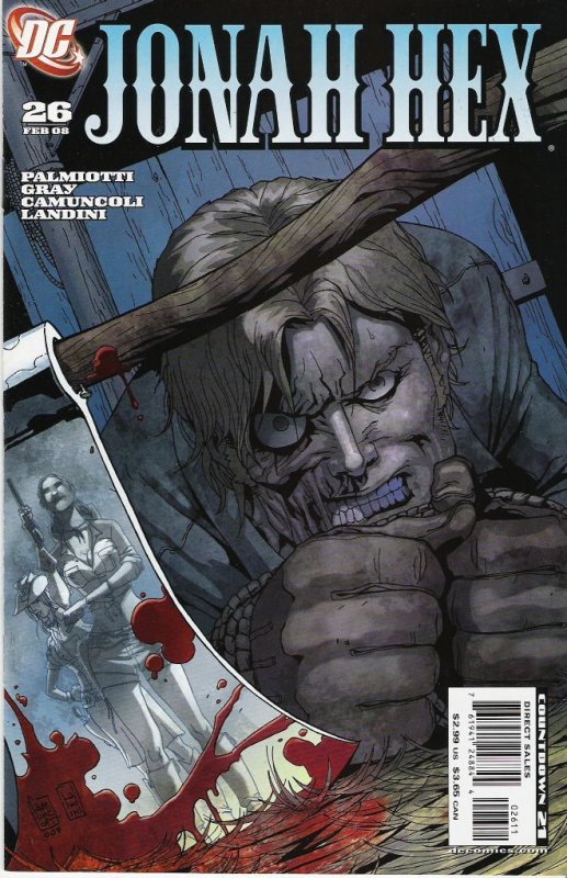 Jonah Hex #26 (2008)  NM to NM/M  original owner