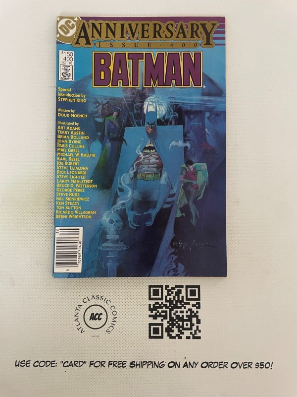 Batman # 400 NM DC Comic Book Joker Robin Gotham Catwoman 1 TS2