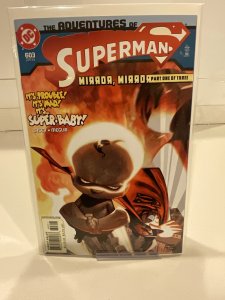 Adventures of Superman #603  9.0 (our highest grade)  2002