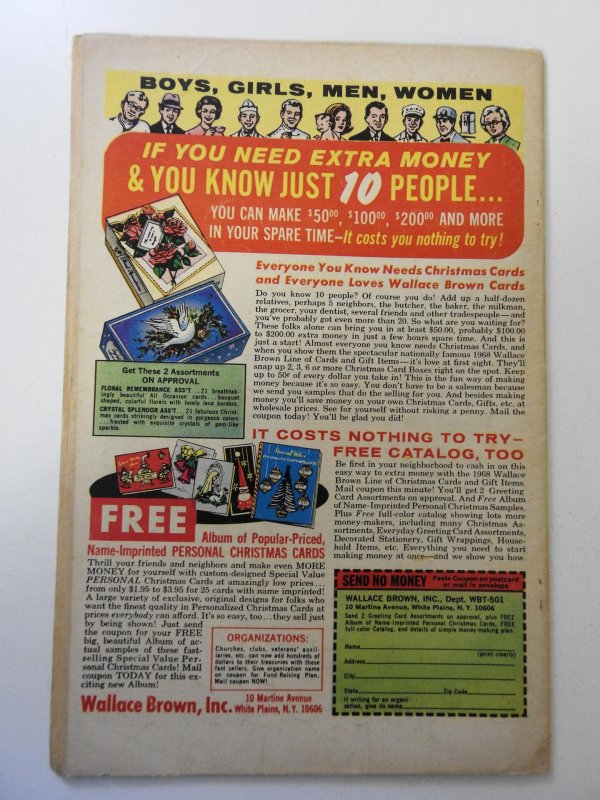 Nick Fury, Agent of SHIELD #4 (1968) VG- Condition