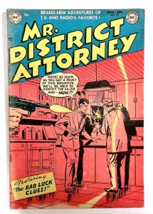 Mr. District Attorney #32 - 1953  The TV Gang- Golden Age Crime