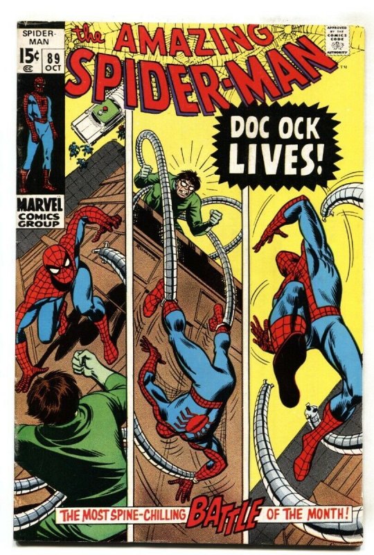 Amazing Spider-Man #89 1970- Doctor Octopus- Marvel Comics VG+