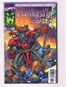 Fantastic Four #11 VF Marvel Comic Book Jim Lee Art Sue Storm 97 DE11