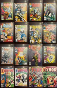 Lot of 16 Comics (See Description) Punisher, Spider Man, Thor, The Ray, Ghost...