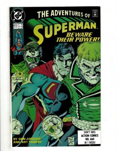 15 Adventures of Superman DC Comics 466 467 468 469 470 471 472 473 475 + HG1