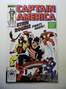 Captain America #337 Newsstand Edition (1988) FN/VF Condition