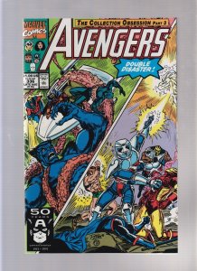 Avengers #336 - Double Disaster! (8.5/9.0) 1991