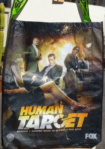 HUMAN TARGET SDCC BAG, Tote, Swag, 2010, 23x28, San Diego Comics Convention