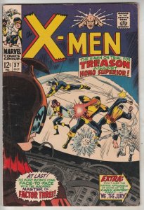 X-Men #37 (Nov-67) FN/VF Mid-High-Grade X-Men