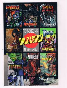 Neil Gaimans Mr Hero #10 NM Tekno Comix Comic Book 1996 DE28