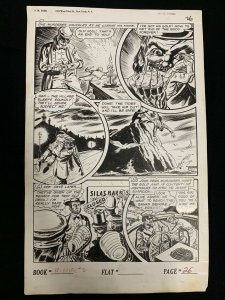 Horrific #2 Page 26 Original Art 1952 VENGEFUL CORPSE Iger Studios