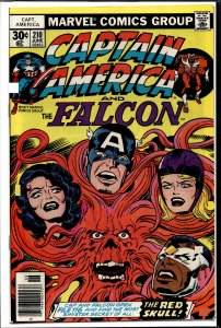 Captain America #210 (1977) Captain America and the Falcon
