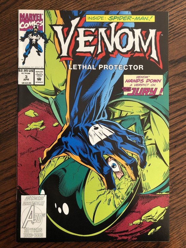 Venom Lethal Protector #1-3 PRIMO SET! 1994 Marvel