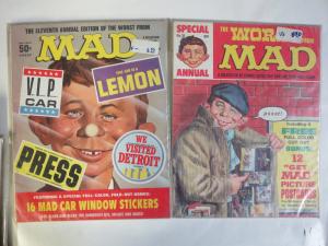 Mad Magazine Specials Lot of 6Diff from 1968-1976 Follies Worst Annuals Hilarity