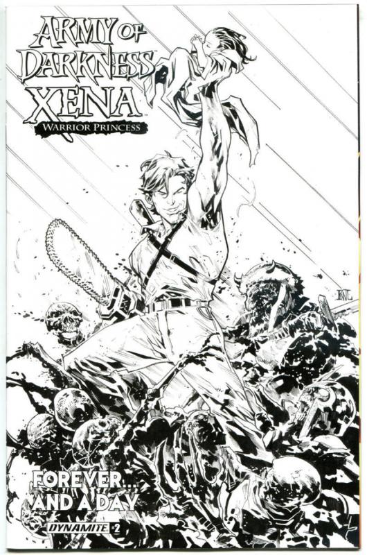 ARMY OF DARKNESS XENA WARRIOR Princess #2 Variant, VF/NM, Forever, 2016, Horror